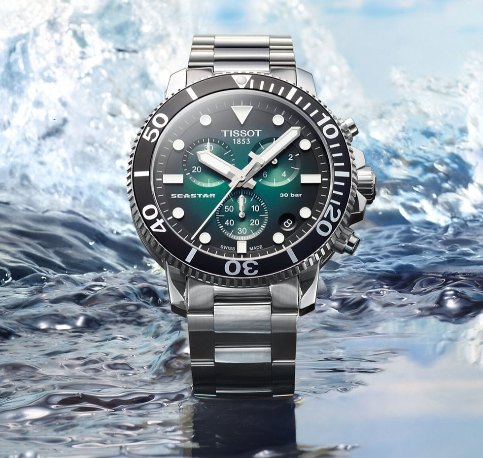 Miniatura: Tissot
Seastar 1000 Cronografo
Quadrante Verde T120.417.1