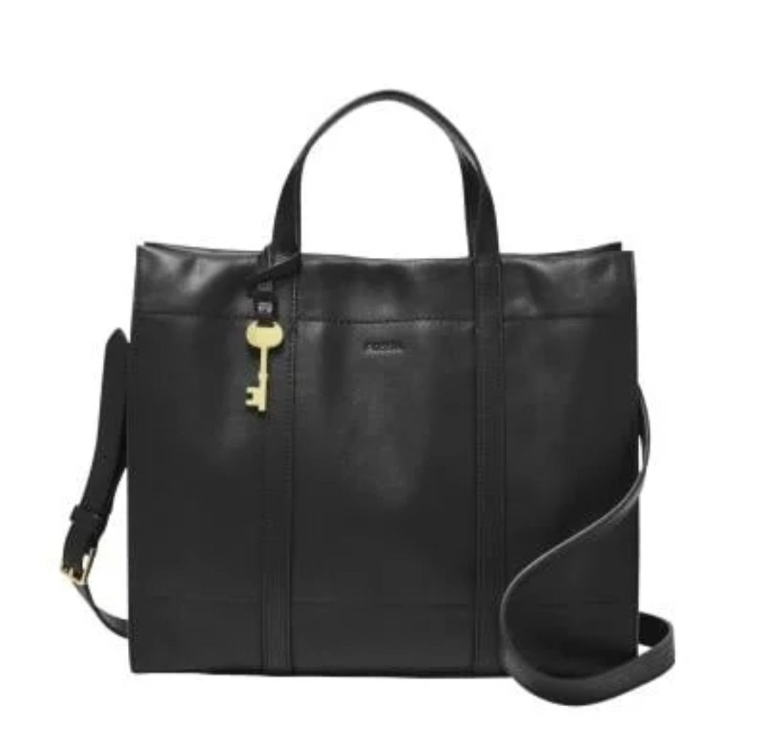 BORSA DONNA FOSSIL CARMEN ZB7938001 Pelle Nero