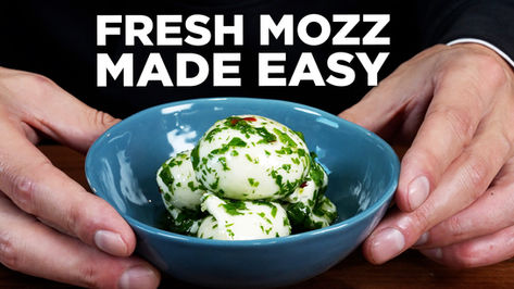 Fresh Mozzarella at Home Anytime