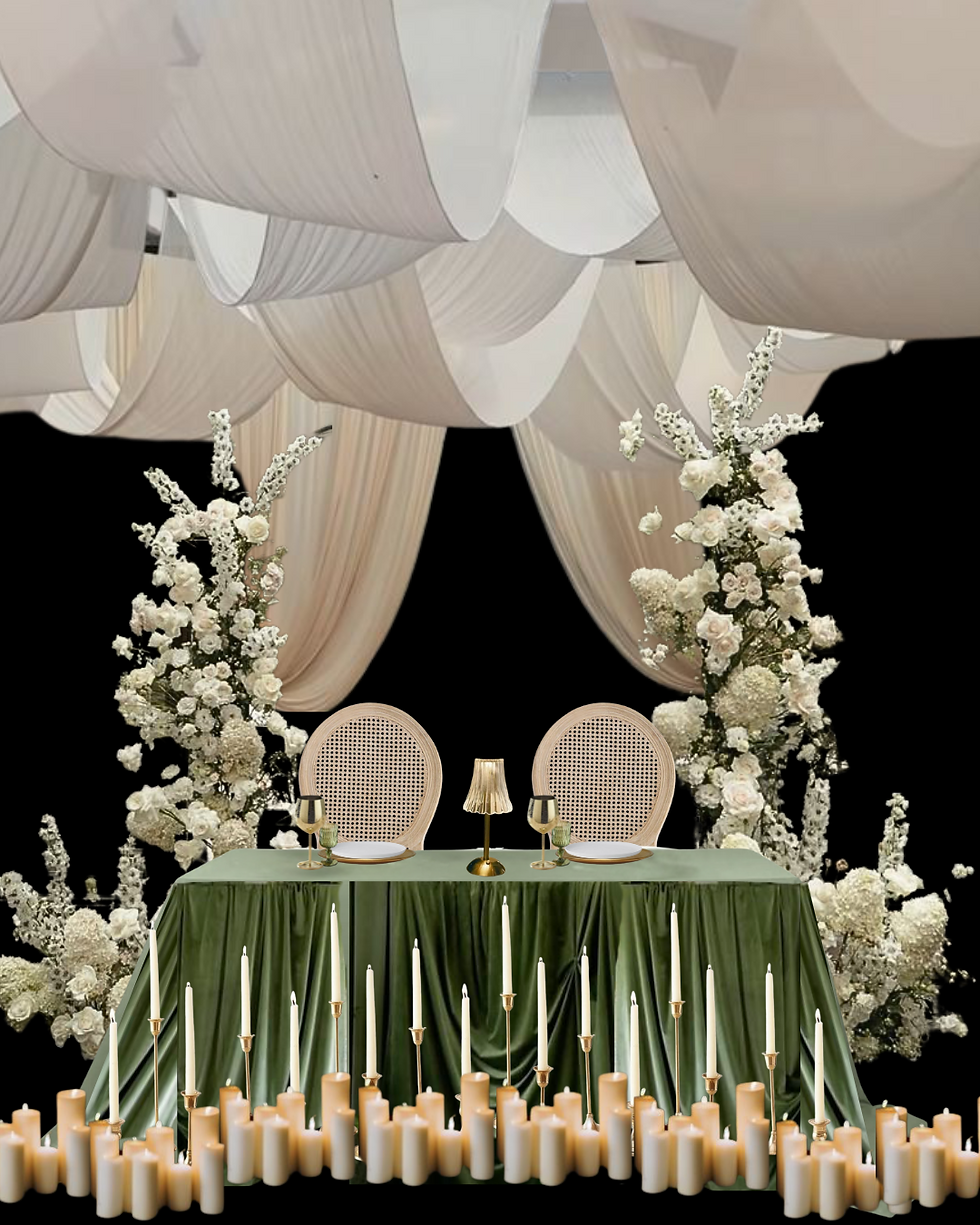 Olive Weddings Sweetheart Table Mock-Up