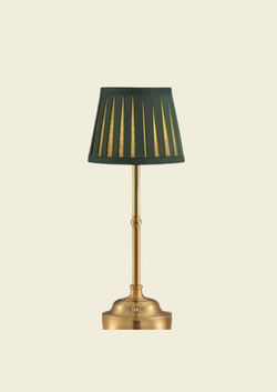 Green Fabric Table Lamp