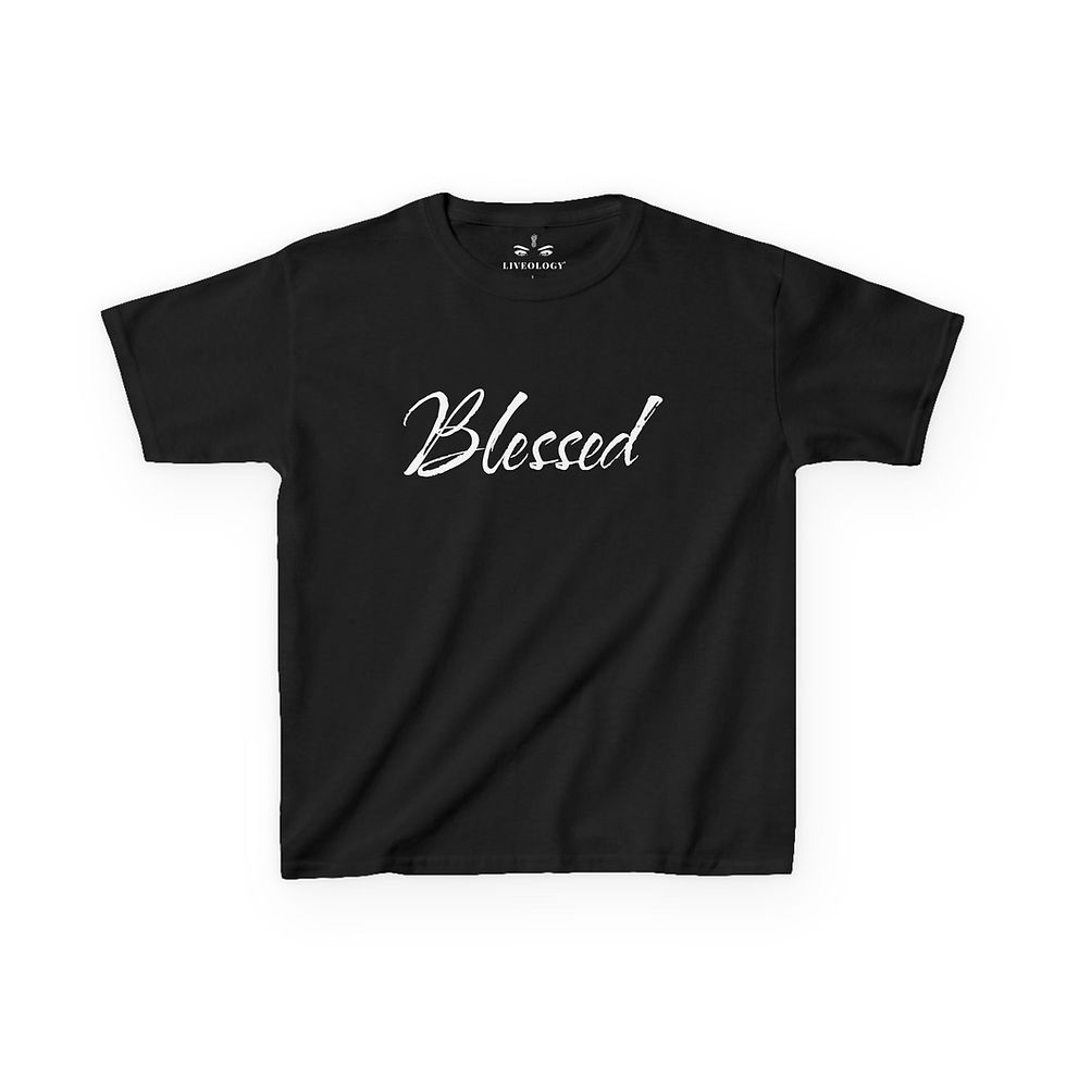 Thumbnail: blessed tee for kids