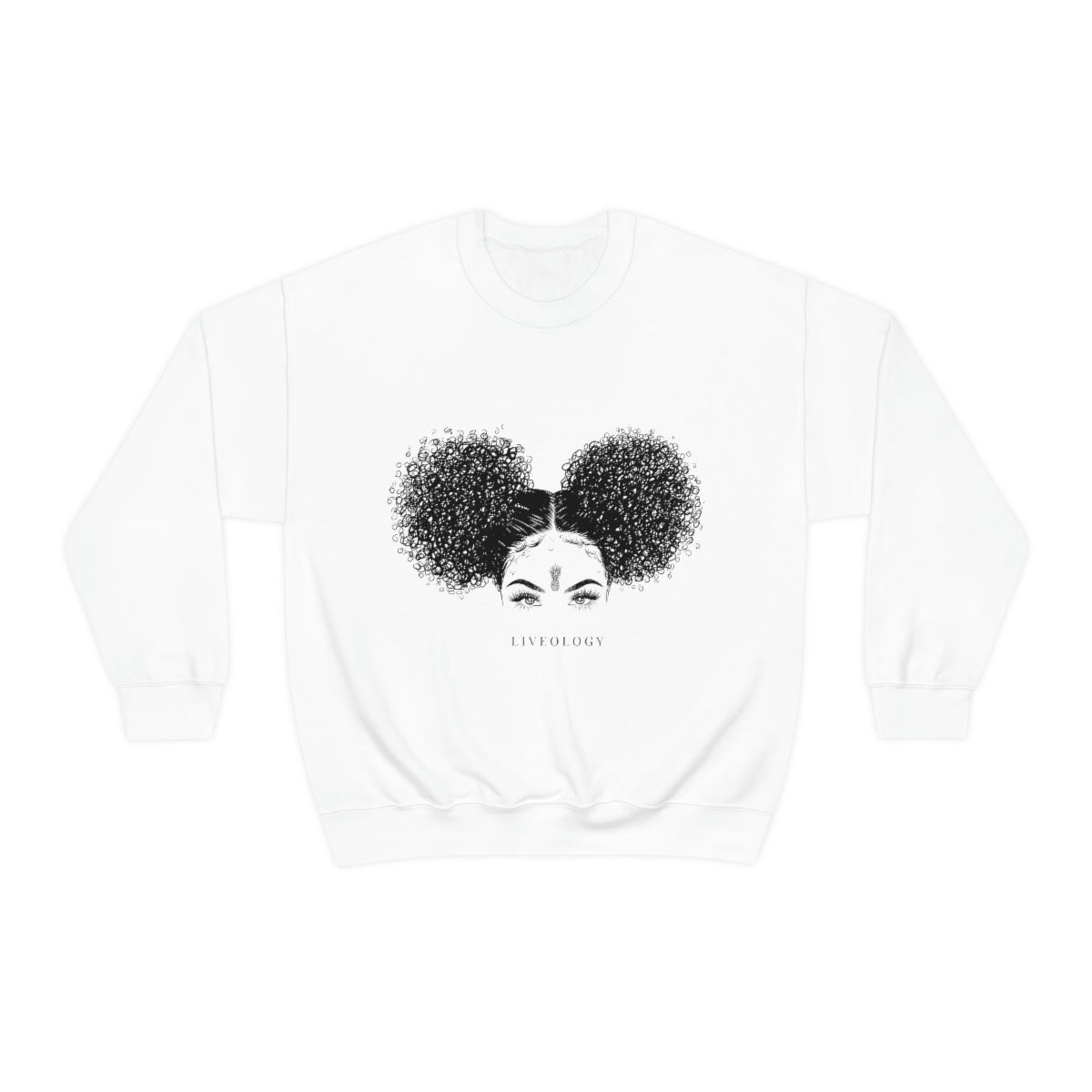 Afro Puffs Pineapple Sweatshirt