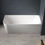 Thumbnail: Freestanding Corner Bath 1600mm Gloss White/ Matte White