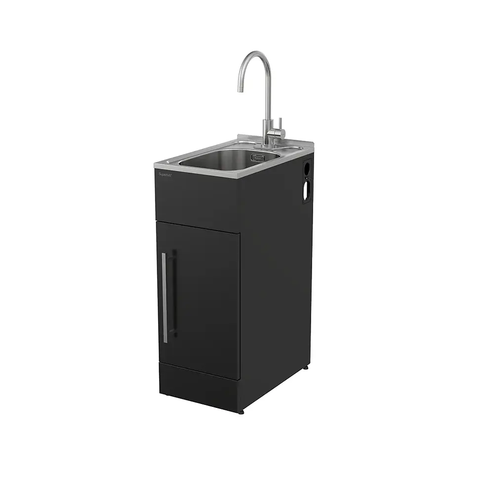 Thumbnail: Supertub Series 4 Slim Door Model With S/S Gooseneck Tap