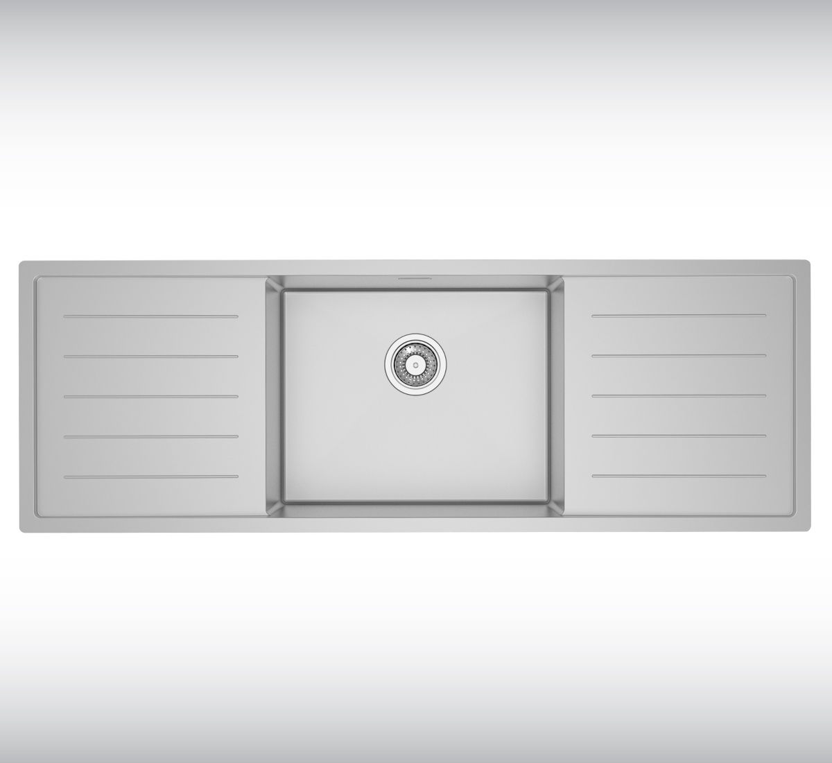 Sergio Urbane Handmade Single Bowl Sink With Drainer 1310x45