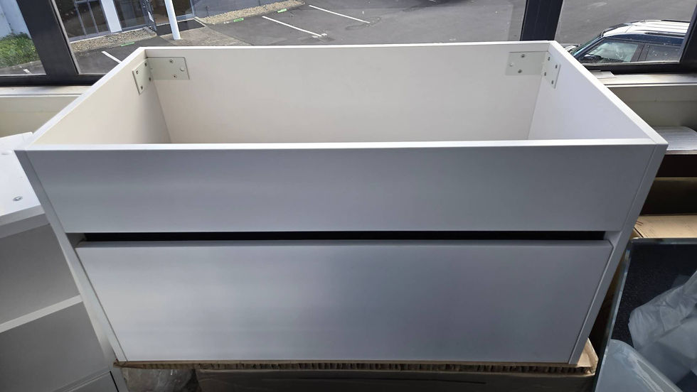 JHMCNG900-A-MW-EX Wall Hung Vanity 900mm Matt White