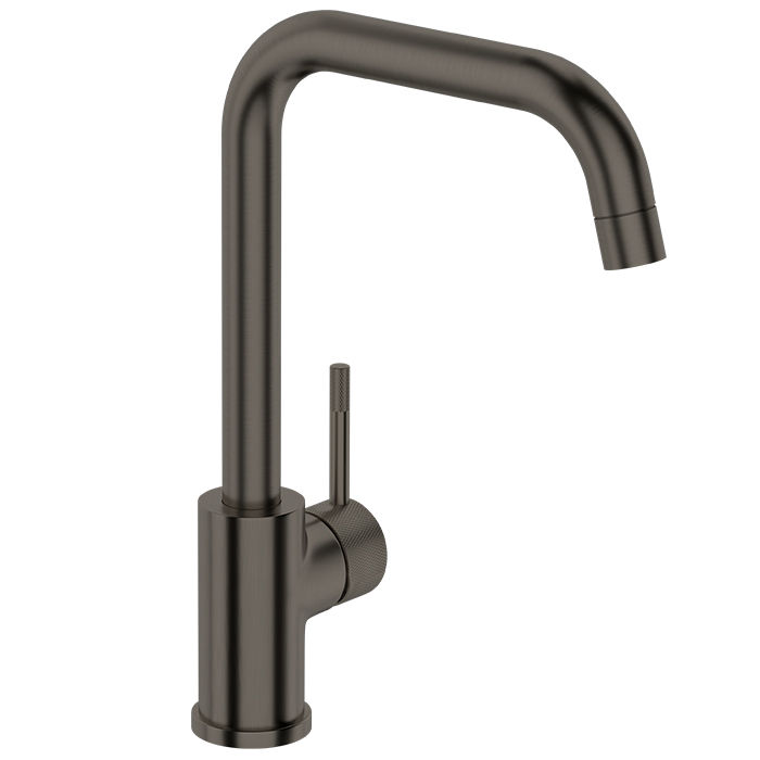 Thumbnail: Elementi Uno Etch Square Kitchen Mixer -Multi Pressur
