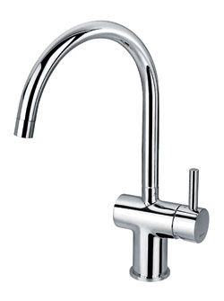 JFH8723-D10 Gooseneck Kitchen Mixer Chrome