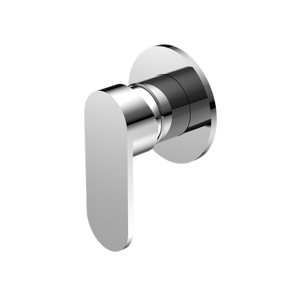 Thumbnail: Nero Ecco Shower Mixer 80mm Round Plate