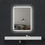Thumbnail: Square White Trim LED Mirror Demister