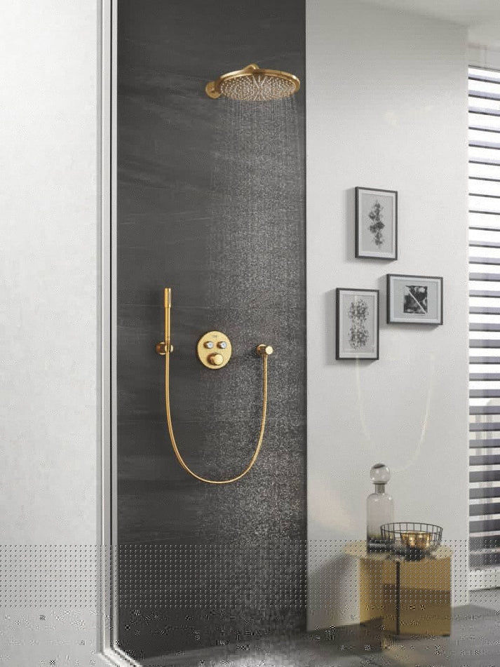 Thumbnail: Grohe Smart Control Thermostatic Mixer 2 Function Round