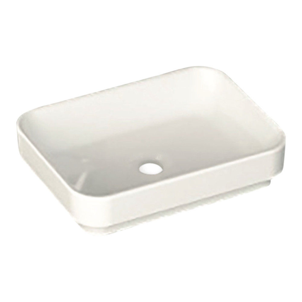 Newtech Quarto Recessed Rectangular Vessel Basin 500x380x118mm