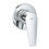 Thumbnail: Grohe BauEdge Shower Mixer Trimset Chrome (ANZ Variant)
