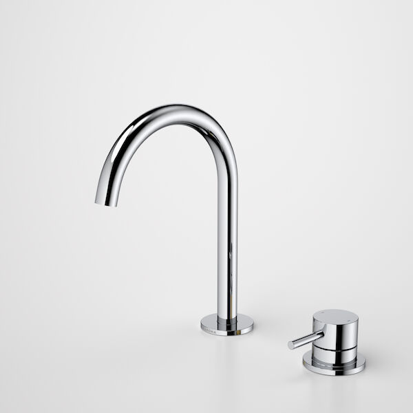 Thumbnail: Caroma Liano II Hob Basin Mixer Set 160mm -Lead Free