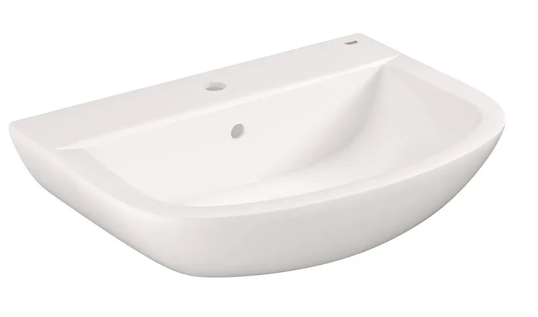Grohe Bau Ceramic Wall Hung Basin 65