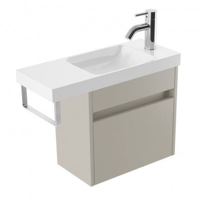 Thumbnail: Elementi Novara Sixty 440 Left Door Wall Vanity