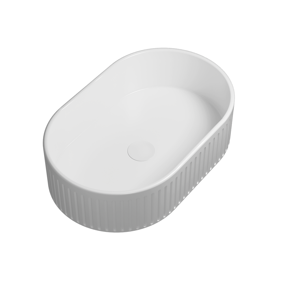 Thumbnail: Newtech Laurel Oval Vessel Basin 490x315x130mm