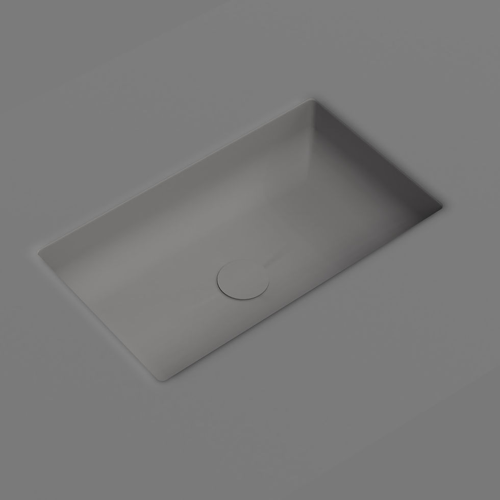 Thumbnail: Progetto Oasis 500 Rectangle Undermount Basin