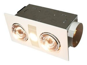Weiss Heat Lamp Extractor Unit with LED Centre Light -WISFH706LED