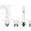 Thumbnail: Elementi Lente 3th Progessive Deck Mounted Basin Mixer