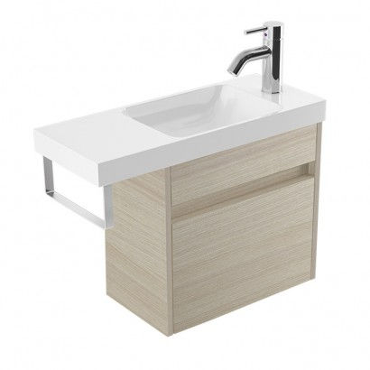 Thumbnail: Elementi Novara Sixty 440 Left Door Wall Vanity