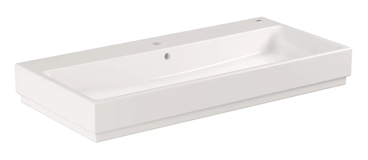 Grohe Cube Ceramic Wall Hung Basin 100