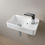 Thumbnail: The ArtCeram Savon Wall Basin 450x275x100 1TH-Gloss White
