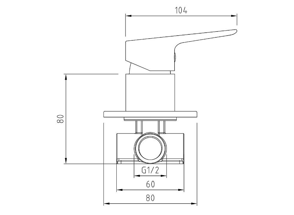 Thumbnail: Civic Bath Shower Mixer