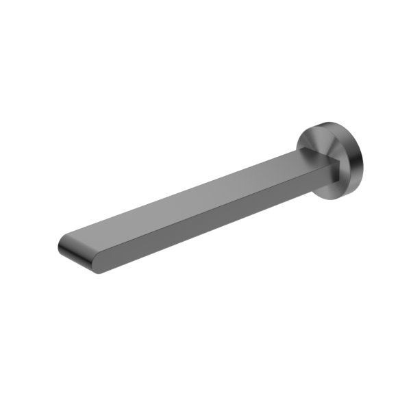 Thumbnail: Nero Bianca Fixed Bath Spout Only 240mm