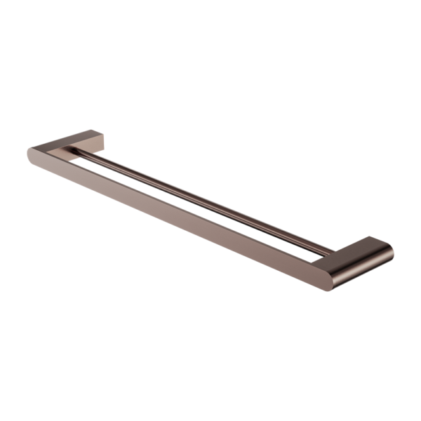 Thumbnail: Nero Bianca Double Towel Rail 600/800mm