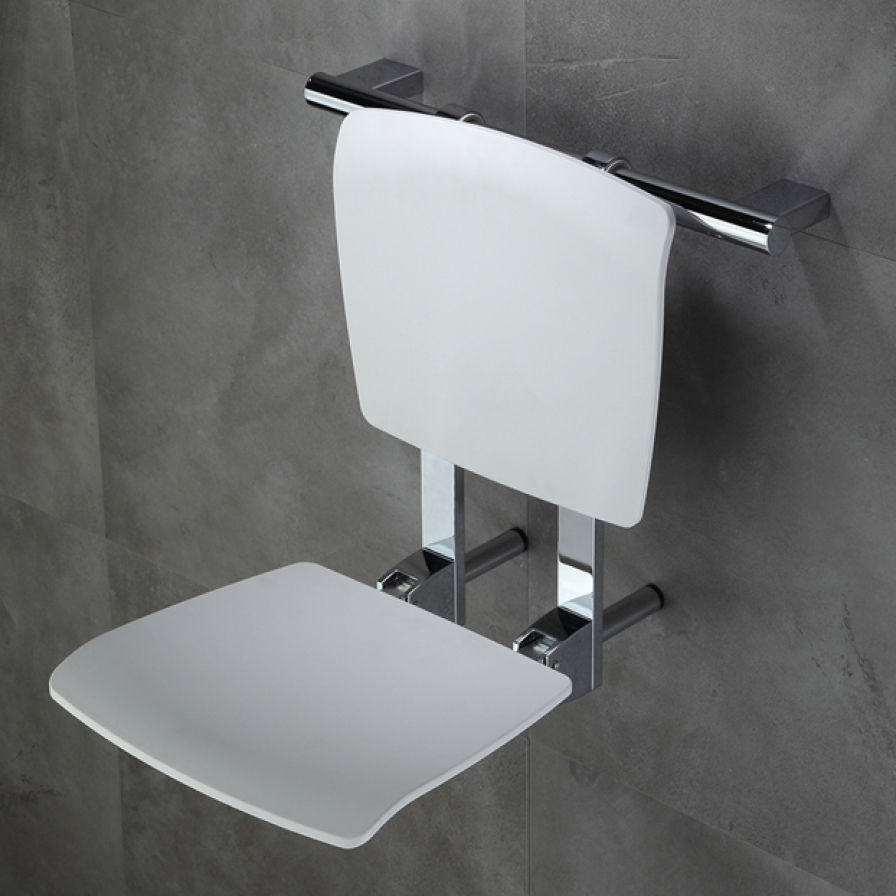 Thumbnail: Heirloom Decor Hanging Shower Seat