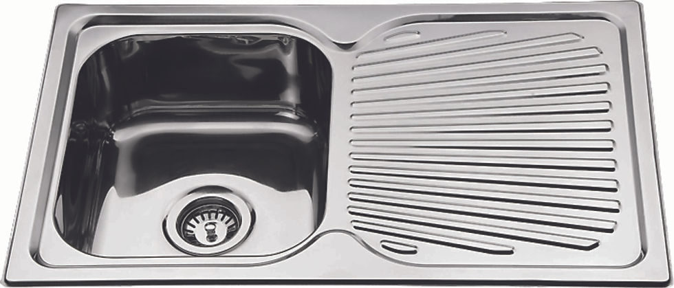 JHYA339CF-3 Single Bowl With Drainer Kitchen Sink 780X480MM