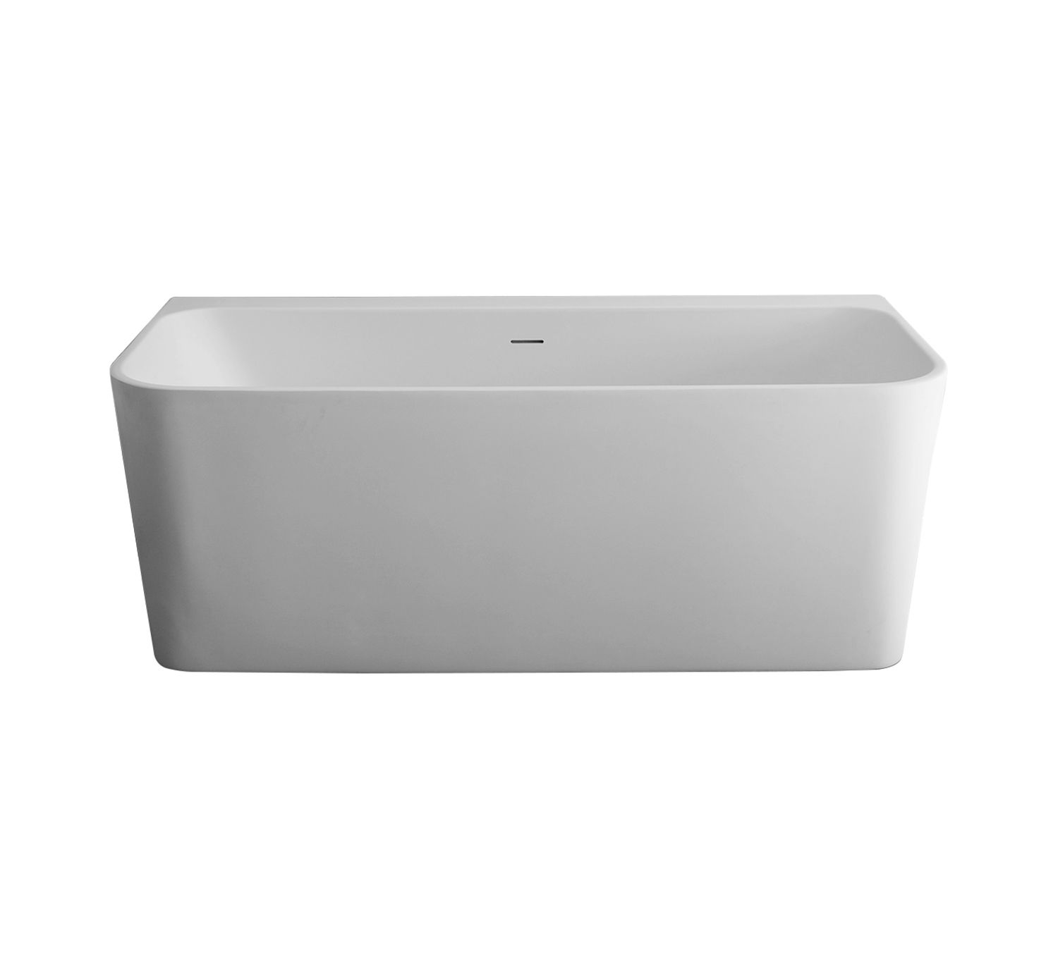 BTW Freestanding Bath 1620mm Gloss White
