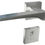 Thumbnail: KF667 Entrance Door Handle Set