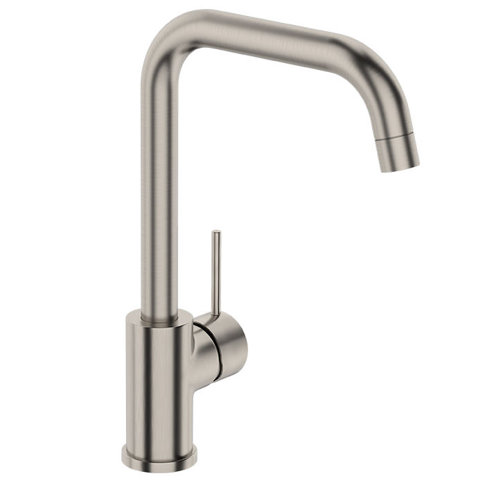 Thumbnail: Elementi Uno Goose Square Kitchen Mixer Multi Pressure