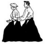 image d'une technique de l'aikido qui s'appelle Ushiro ryo hiji dori 
