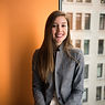 shallow focus photo of woman in gray jac