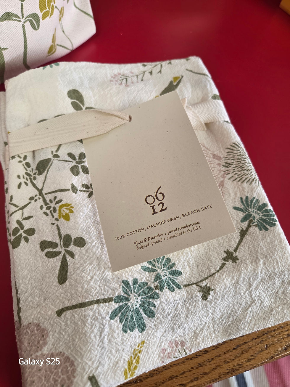 Thumbnail: Wildflower Tote Bag & Coordinating Edible Wilds Tea Towel — Sold Separately