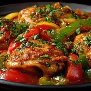 poulet basquaise