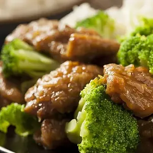 bœuf sauté aux brocolis