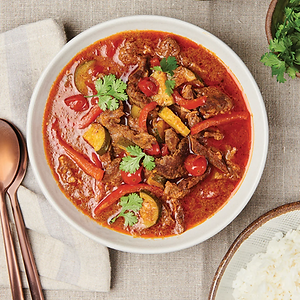 P12 Boeuf curry rouge
