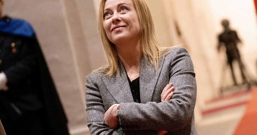 L'amaro Natale dell'on. Meloni