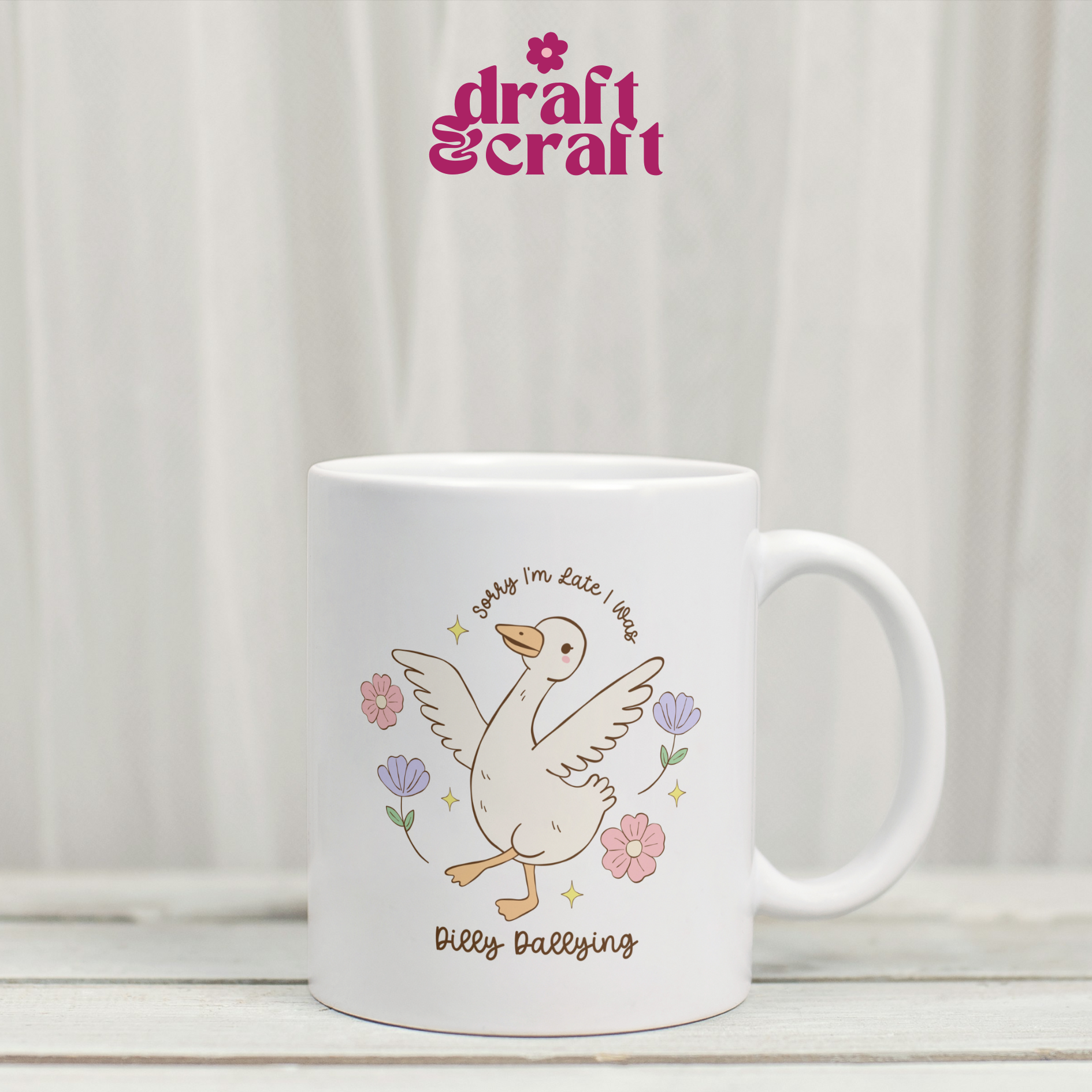 Sorry I'm Late 11oz Sublimated Mug