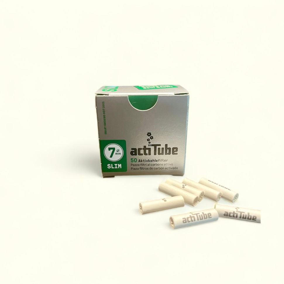 ACTITUBE Aktivt Kolfilter | Slim 50-Pack