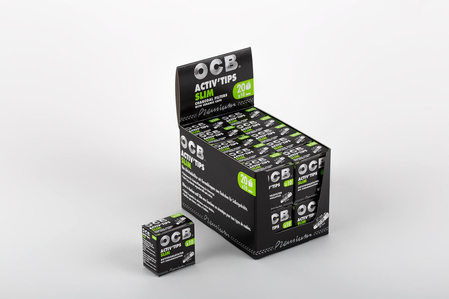 OCB Activ tips Slim Premium