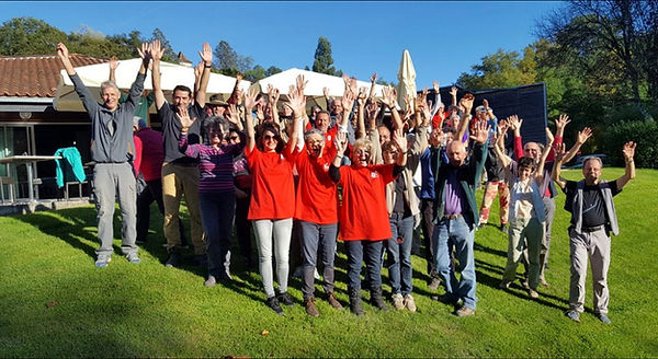 photo de groupe 1000 mains décembre 2017