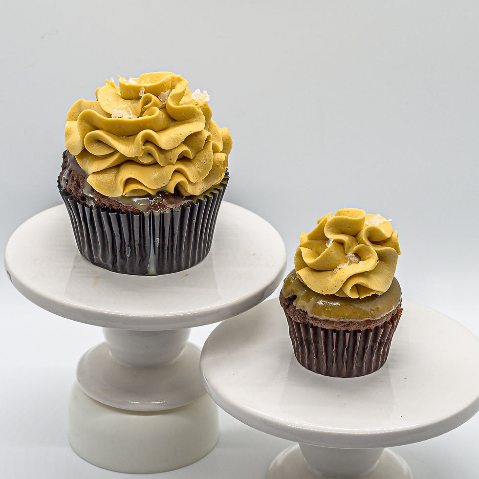 Burnt Butterscotch Cupcake