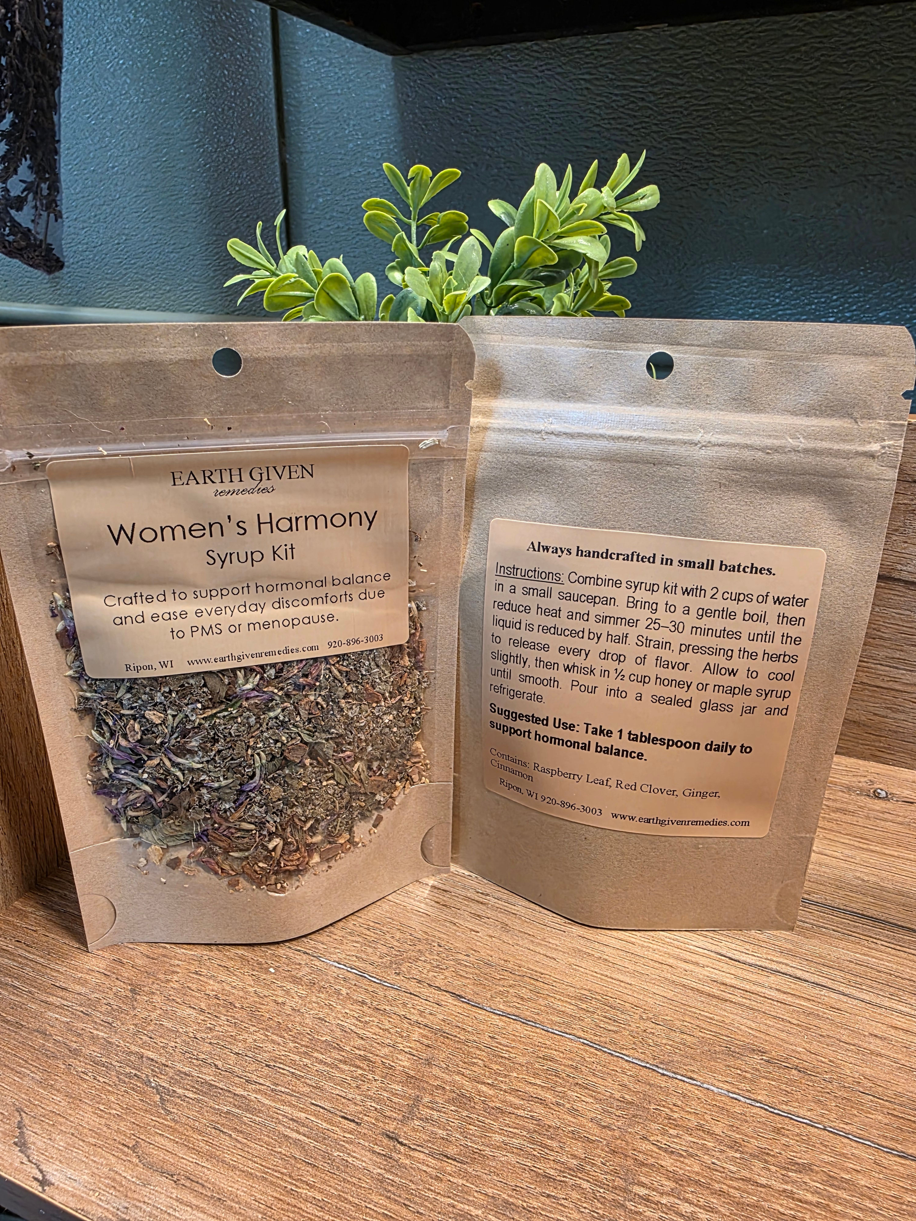 Women's Harmony Syrup Kit