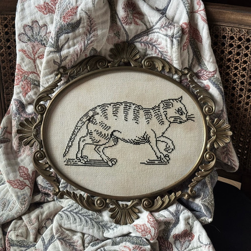 Witch's Blacke Catte | Cross Stitch Pattern | Night Spirit Studio